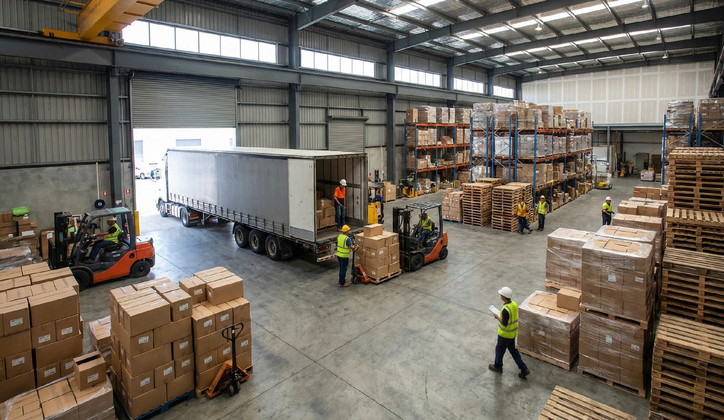 Fachada da matriz da Atlântica Transportes em Marabá - Pará